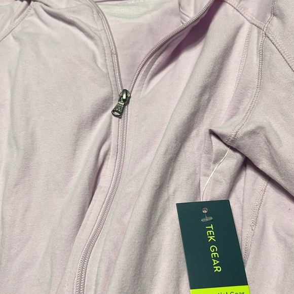 NWT Hooded Jacket, TEK Gear Essential Gear, Lilac Medium - Picture 7 of 7